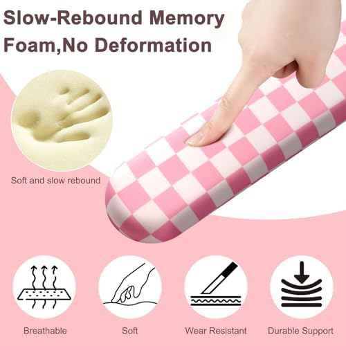 Ergonomic Mouse Pad with Wrist Rest, Mouse Pads for Desk Wrist Support