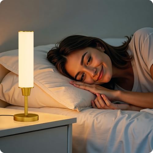 Nukanu Table Lamp with Remote, Gold