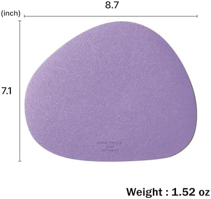 GREEDY FARMERS Mouse pad, Non-Slip Washable Waterproof Computer Mouse pad (Lavender Purple)