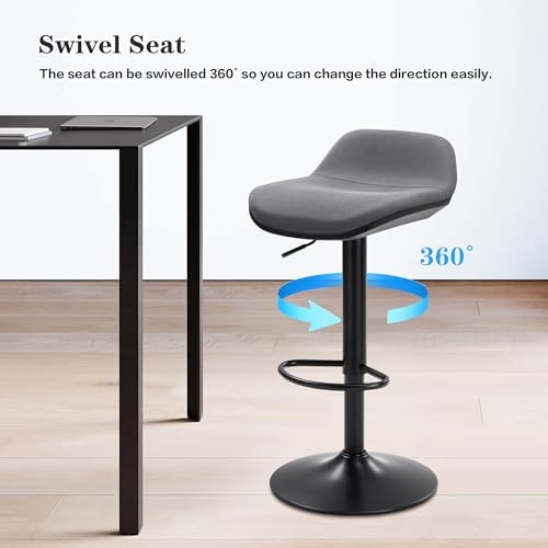 IWMH Standing Desk Stool, Adjustable Standing Desk Chair, Sit Stand Stool