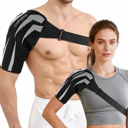 Shoulder Brace for Men & Women, Preventing Strains and Dislocation (Large)