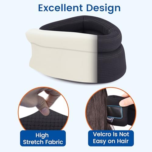 Neck Brace-Soft Cervical Collar for Relief Cervical Spine Pressure