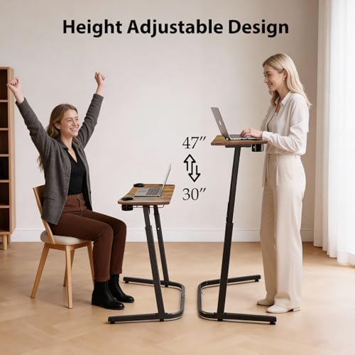 VTORY Treadmill Desk Height Adjustable Desk for Walking Pad, 30"-47"