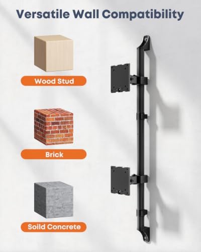 PUTORSEN Dual Monitor Wall Mount for 17-49" Screens