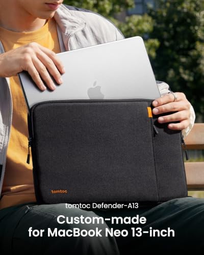 tomtoc 360° Protective Laptop Sleeve 13-inch MacBook Neo A3404 (2026)