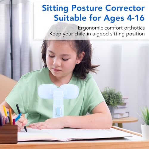 GLOGLOW Kids Posture Corrector, Desk Sitting