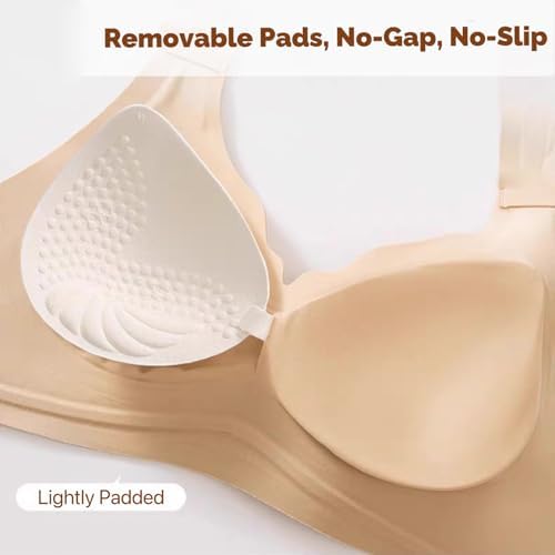 Posture Bras for Women Wireless Full Coverage Back Support Brasieres