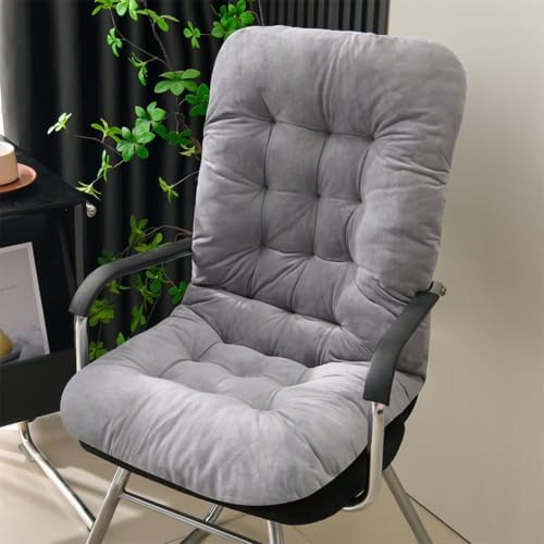 Velvet Rocking Chair Cushions Recliner Cushions with Ties for Home Office