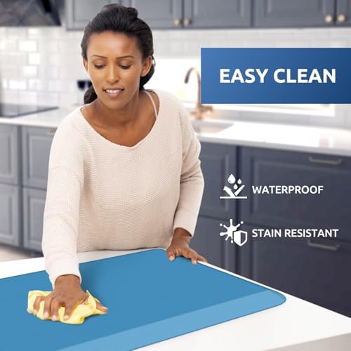 0.8" Thick Kitchen Mat Cushioned Anti Fatigue Rug Comfort Floor Mats