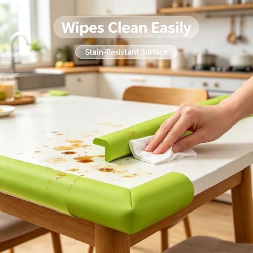 Corner Protector Strip, Foam Bumper Guard, Edge Protection Strip, Baby Proofing Foam Tape, Anti Collision Padding for Furniture Tables Desks, Shock Absorbing Cushion