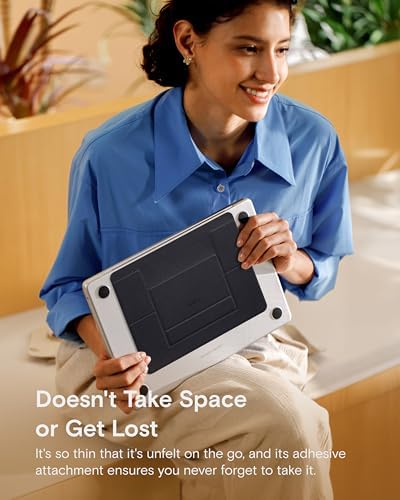 MOFT Invisible Laptop Stand, Stick-On Portable Laptop Riser for Mobile Work