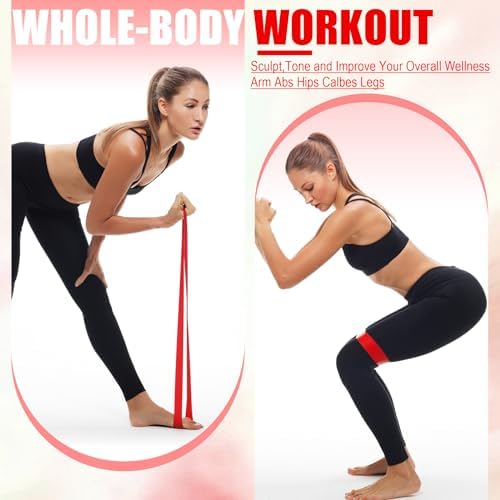 Deekin 20 Pcs Resistance Bands Loop Exercise Bands