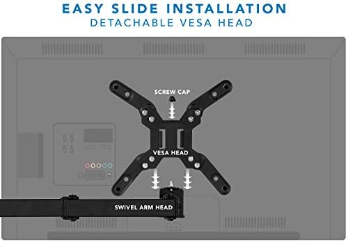 Mount-It! Large Monitor Desk Mount, VESA 200, up to 42"