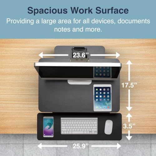 Desky Zero Standing Desk Converter