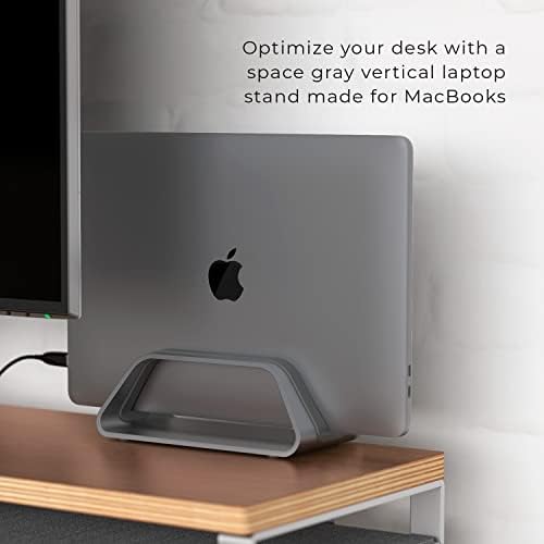 HumanCentric Vertical Laptop Stand Compatible with MacBook Pro & Air