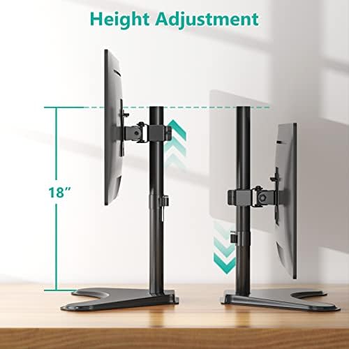 WALI Freestanding Vesa Monitor Stand for 13-32 inch Screens, up to 22 lbs
