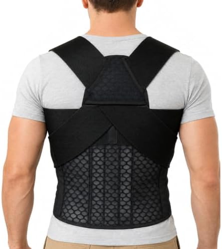 Back Posture Corrector Brace for Men, Full Back-Anchored Posture Brace