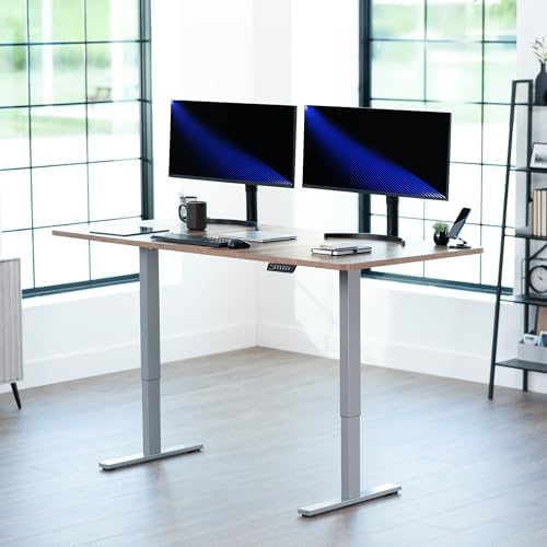 VIVO Reclaimed Wood 71 x 36 in Standing Desk, DESK-KIT-1G7P-36