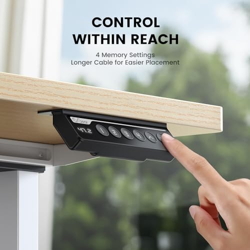 ErGear Dual Motor Standing Desk Legs for 44-90 inch Desktops, 264 lbs