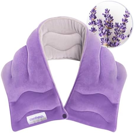 Neck Heating Pad Microwavable for Pain Relief, FSA Eligible HSA