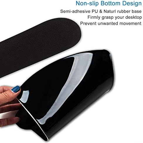 ITNRSIIET Mouse Pad Wrist Support Keyboard Wrist Rest Pad Ergonomic Mousepad Non-Slip Memory Foam Keyboard Pad Easy Typing Pain Relief Perfect for PC Laptop Gaming Office, Inspirational Quote