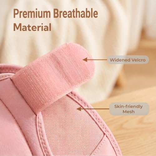 Back Posture Corrector for Women - Upper Back Brace Support, Pink 3XL