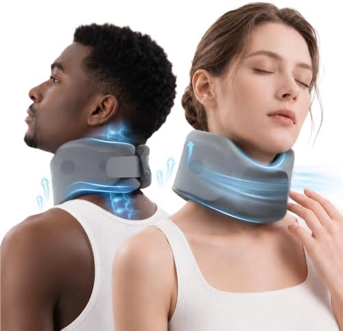 Neck Brace, Soft Cervical Collar Medium for Pain and Support 1 Pcs