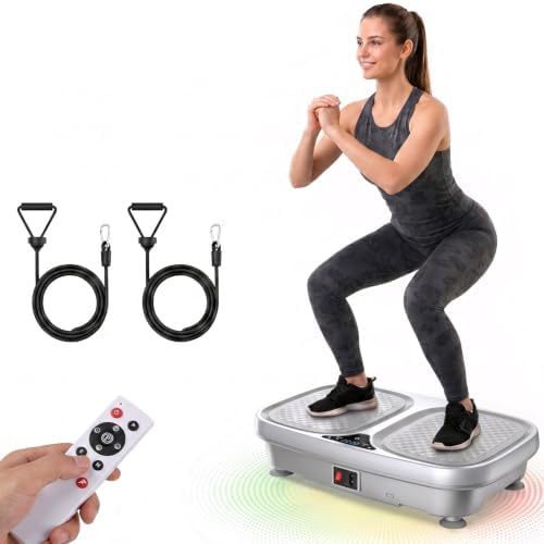 NEWBULIG Vibration Plate Exercise Machine Body Shaker for Home Office