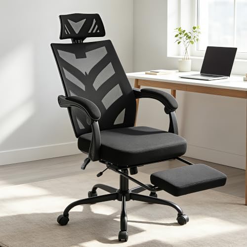 400lbs Ergonomic Office Chair with Footrest, Computer Gaming Chair