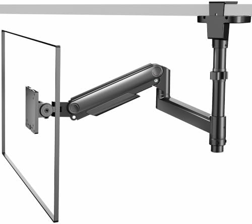 VIVO Black Under-Surface Clamp Monitor Mount, 17-32" Screens, STAND-POLE1UP