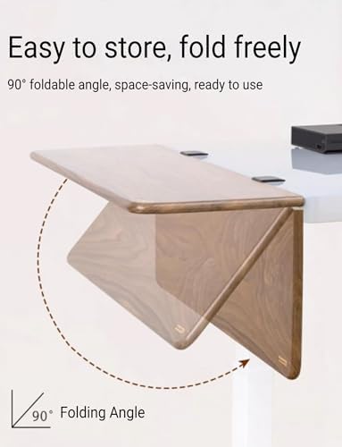 Desk Extender Tray, Clamp On Desk Shelf, Extension with Storage Drawer, Table Desk Arm Rest, Clamp On Keyboard Tray, Workstation Organizer(Color2,6x12in/15x29.5cm)