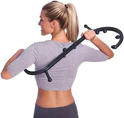 Body Back Buddy Classic Back Massager & Neck Massager for Pain Relief Black