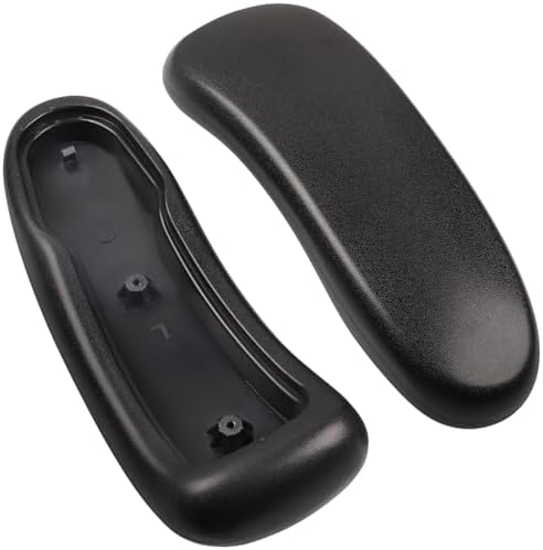 Office Chair Armrest Replacement, PU Chair Arm Pads Caps Compatible with Herman Miller Classic Aeron Chair, 1 Pair