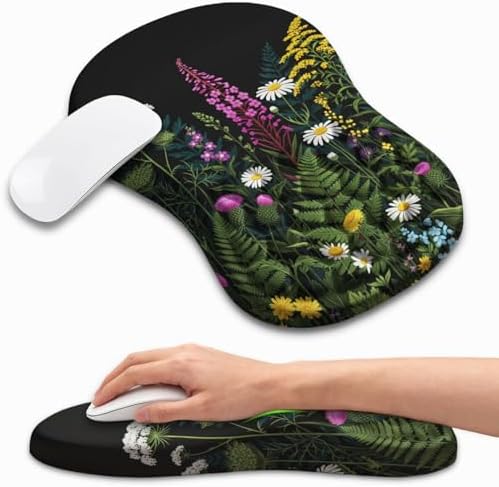 Ergonomic Mouse Pad Wrist Support for Carpal Tunnel Pain Relief