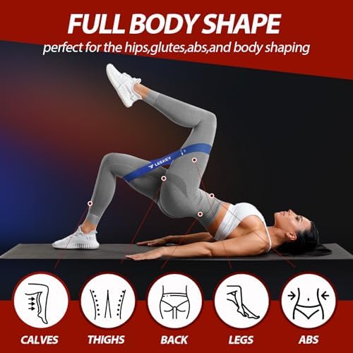 LEEKEY Resistance Bands Set for Pull Up Assistance & Exercise
