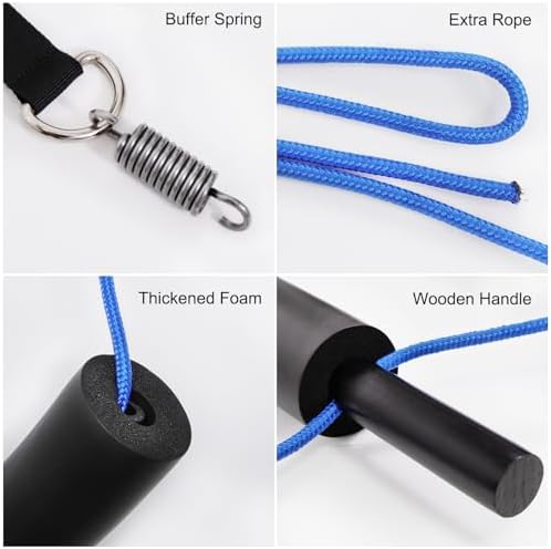 Fanwer Cervical Neck Traction Device Over Door Home Use for Neck Pain Relief, Portable Neck Stretcher Strap for Spinal Decompression or Physical Therapy, Restore Natural Curve of Neck