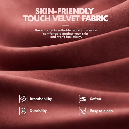 Soontrans Velvet Fabric Gaming Chair for Adult, Ergonomic Comfortable Video Gamer Chair with Footrest, Reclining Office Computer Desk Game Chairs with Massage Lumbar Cushion,Headrest
