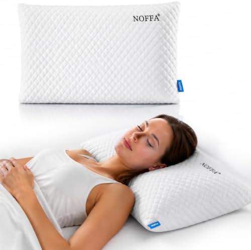 Neck Pillow, Memory Foam Pillows, Neck Support Pillows for Sleeping