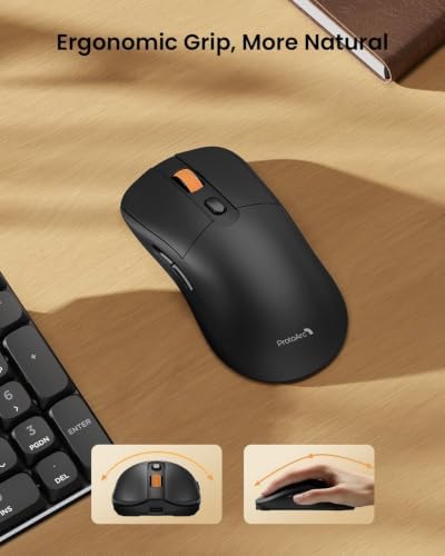 ProtoArc KM310 Wireless Mechanical Keyboard and Mouse, No Backlight