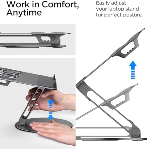 Spigen for Adjustable Laptop Stand with Ventilation
