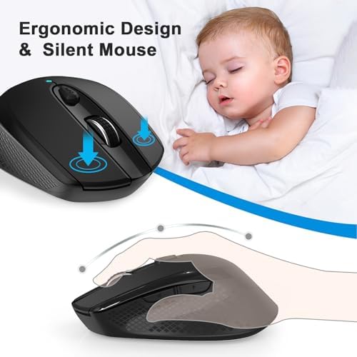 RaceGT USB C Wireless Mouse, Type C Mac Mouse