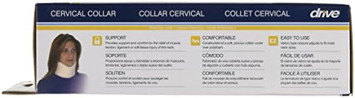 Drive Medical Cervical Collar, White (Pack of 2)
