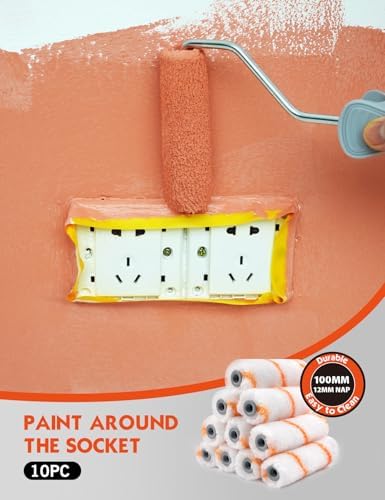 ROLLINGDOG 4 inch Small Paint Roller Covers