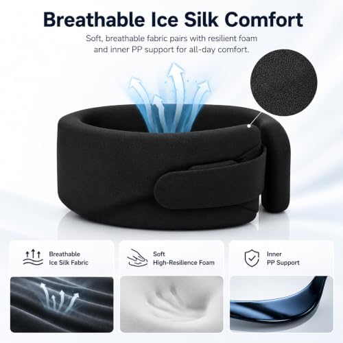 Neck Brace Cervical Collar, for Sleeping & Daily Wear, Neck Pain Relief