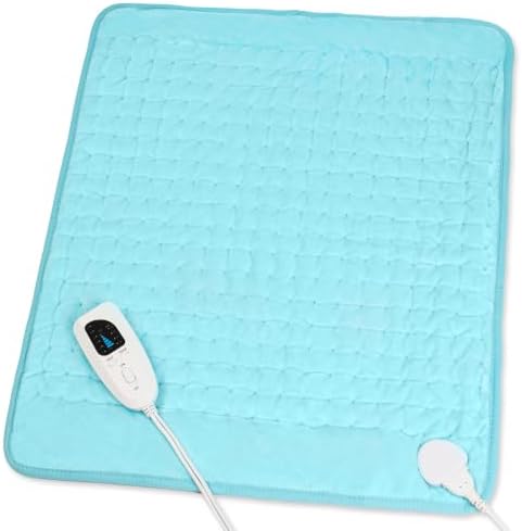 Heating Pad,Electric Heating Pads,Heating Pad for Back,LightBlue,24x20 Inch