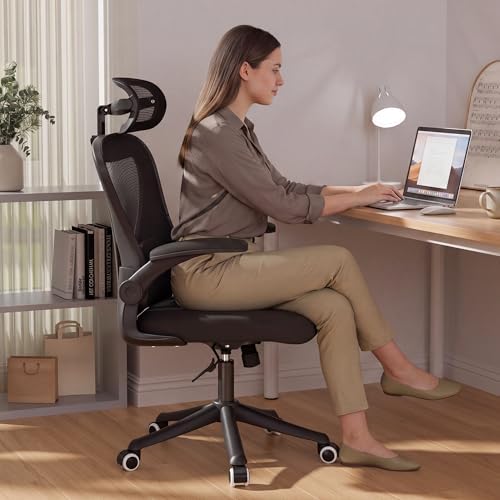 Ollega Ergonomic Office Chair with Memory Foam Seat, Computer Desk Chair
