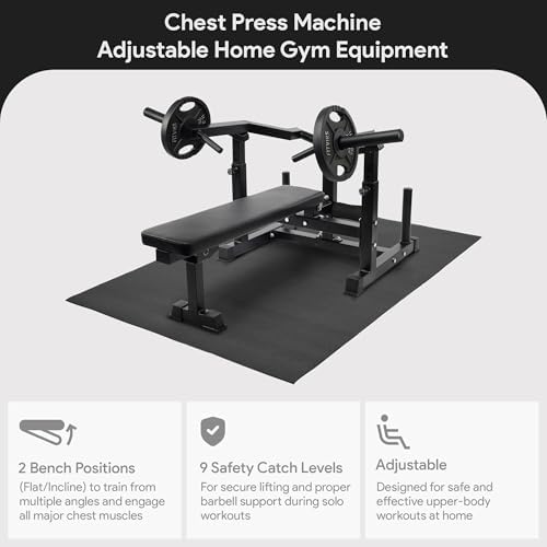 BalanceFrom Strength Training Machine, Adjustable Multifunctional Fitness Equipment for Home & Gym