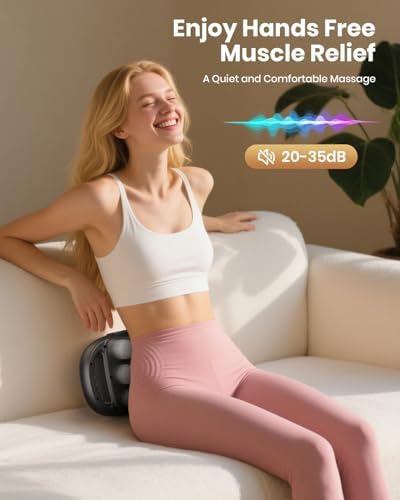 12-Head Massage Gun, Deep Tissue Back Massager with 9 Adjustable Intensities & 9 Modes, Electric Percussion Massager, Gun Tool for Back/Shoulders/Legs/Arms/Neck (12 Head)