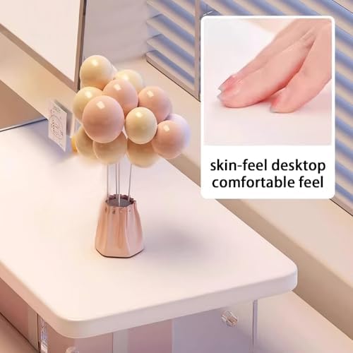 Monitor Stand Riser 2.16/3.34 Inch 2 Height Adjustments Acrylic Stand with Installation Tool, Desk Organizer Accessories Office Desk Storage Rack Screen/PC/Printer/Laptop Riser 7.8 x 15.7 Inch (Maple)