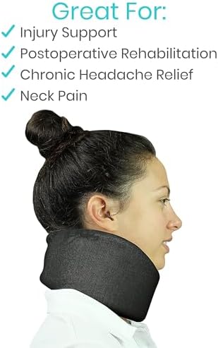 Vive Cervical Collar Neck Brace for Neck Pain and Support for Women & Men